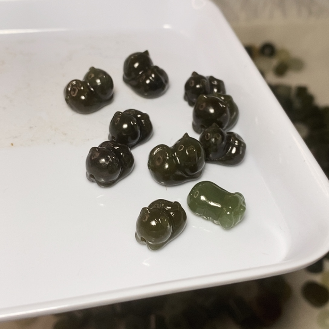 和田玉未镶嵌手链微瑕打包处理不退不换