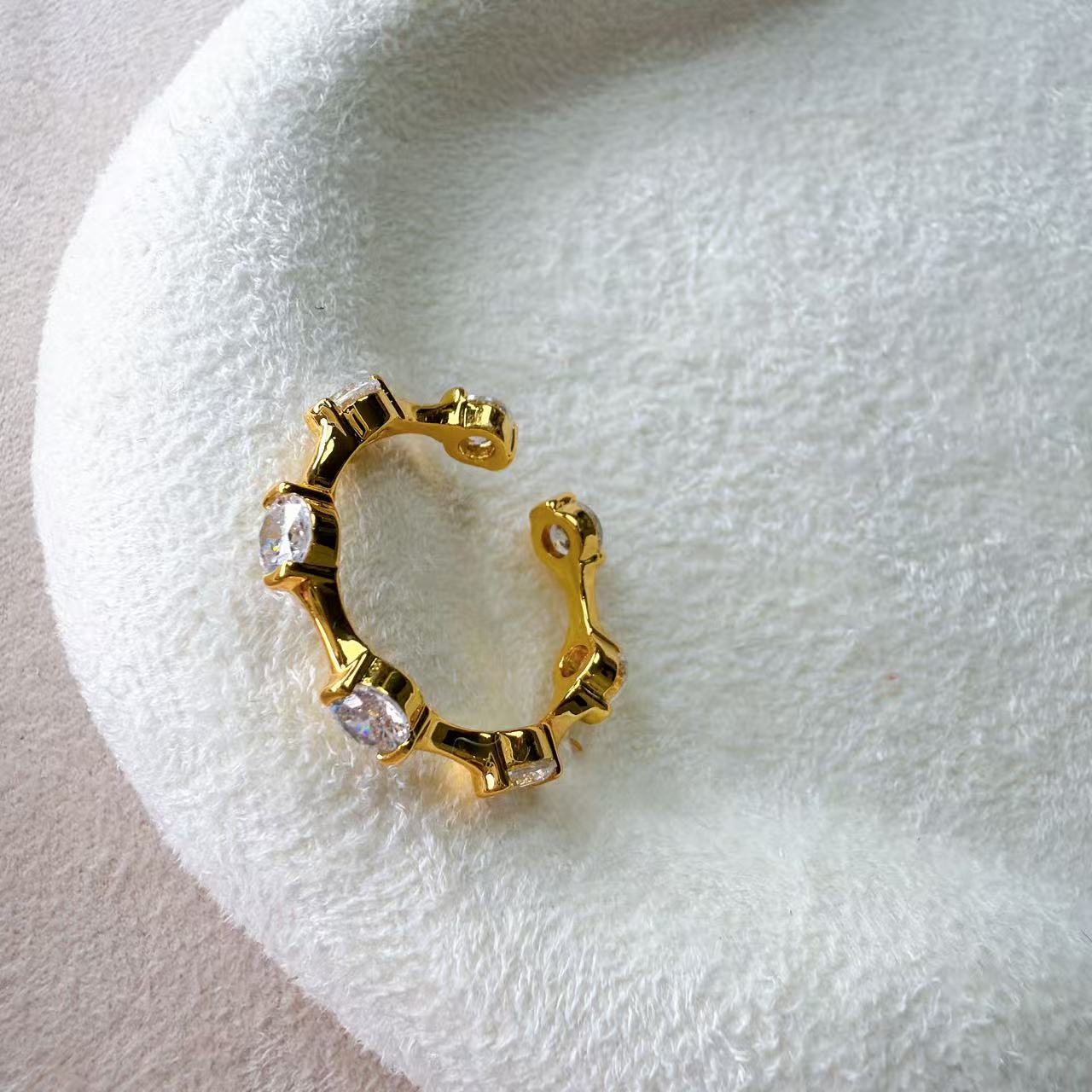 铜合金锆石戒指 【AG•饰品】戒指AG01342