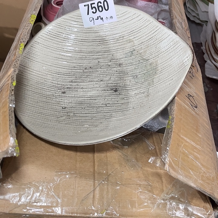 瓷微瑕外贸餐具7560