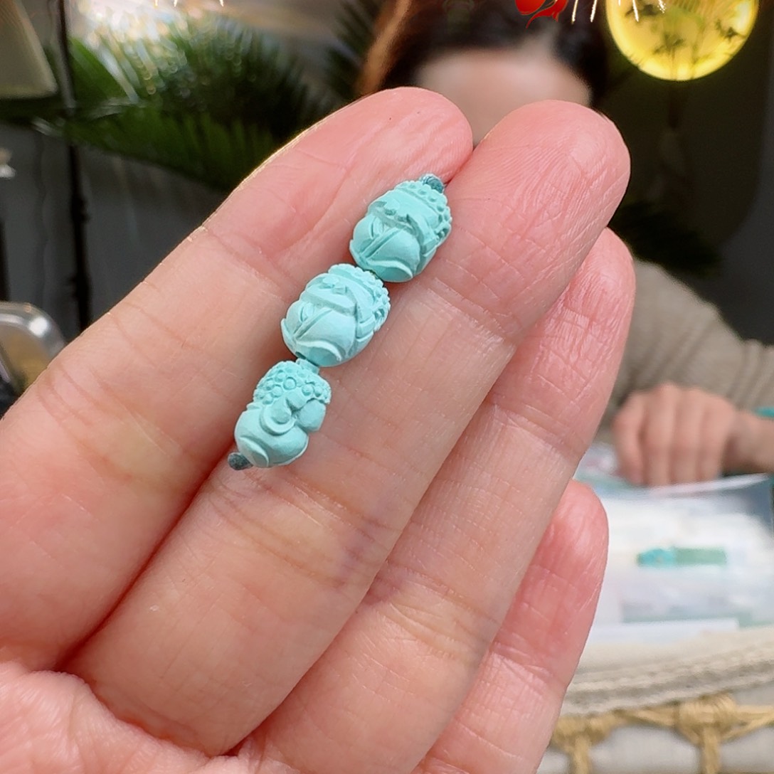 绿松石珠宝奇石未镶嵌