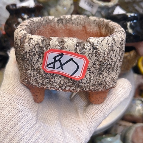 粗陶花盆手工花盆制作