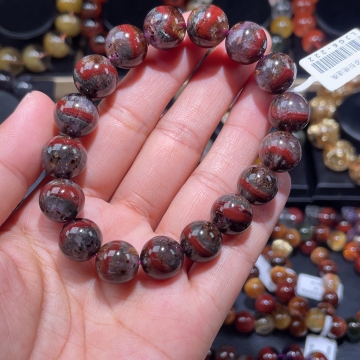 水晶手串未镶嵌极光手链