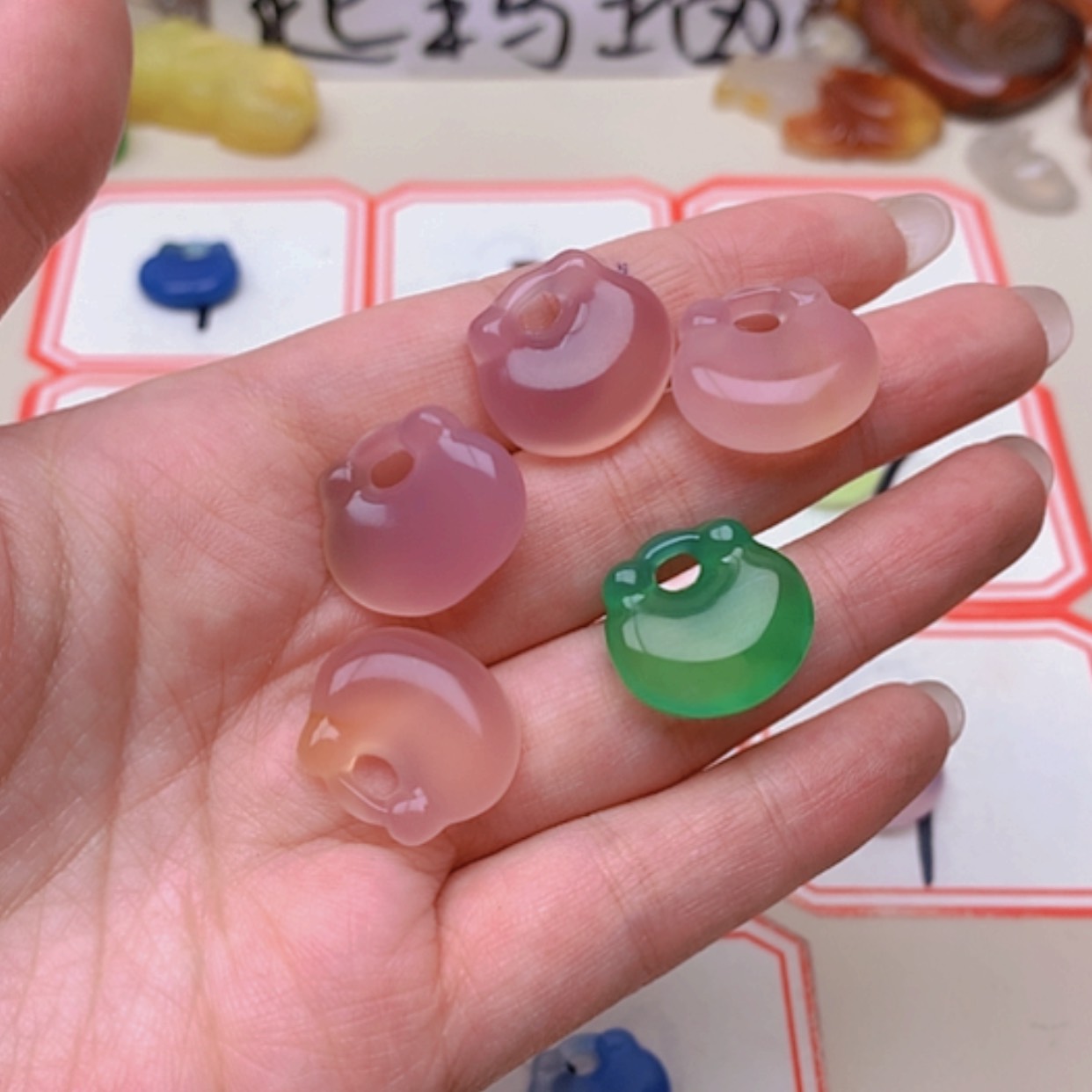 【闪购商品】未镶嵌玛瑙/玉髓珠宝半成品泽***0