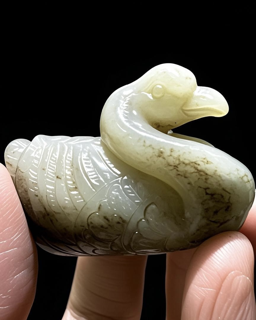 中古大鹅吊坠 提油工