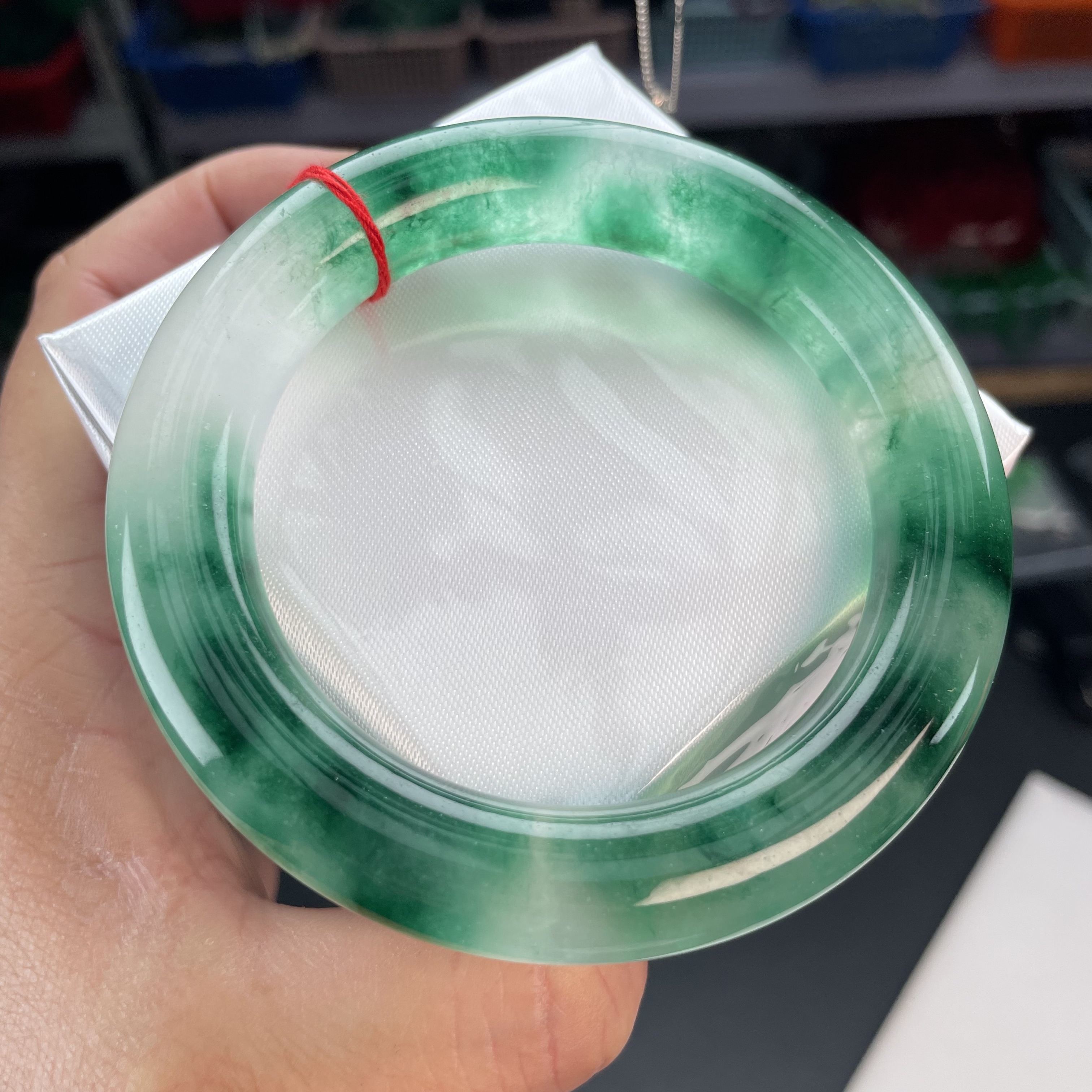 A4乌鸡飘花手镯时尚百搭男女款多样发货其一