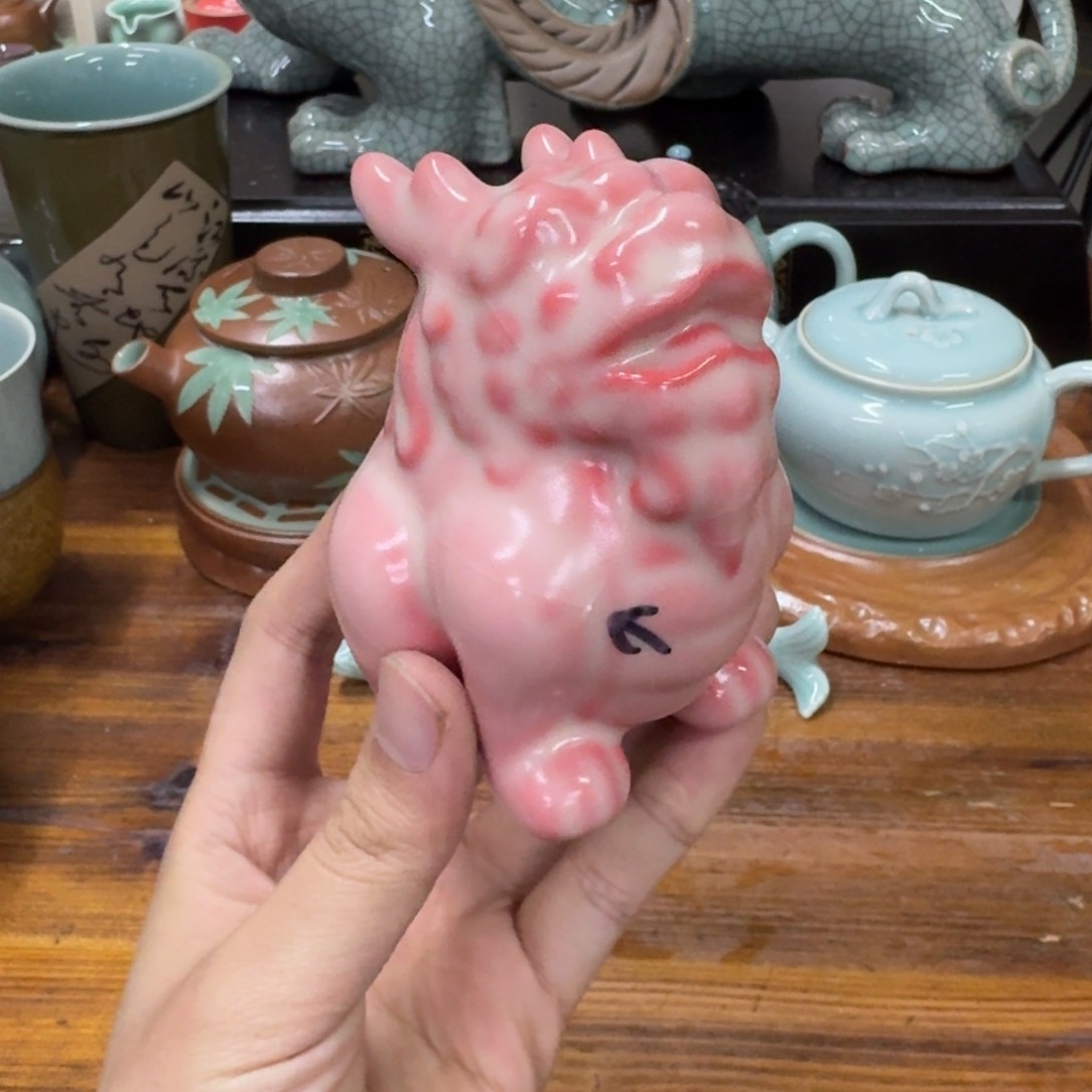 龙泉青瓷茶具微瑕2266