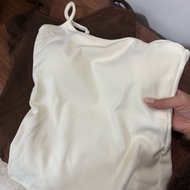 氧气雨 冬日小暖炉 基础自带胸垫德绒吊带