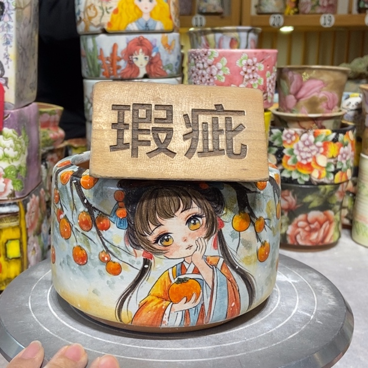 景德镇艺术手绘作品