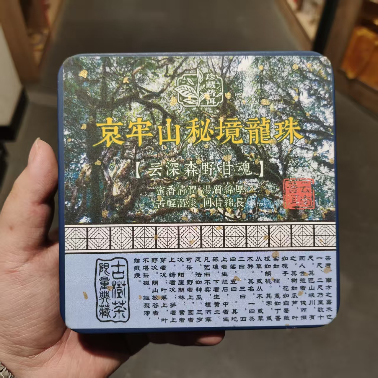 【飞哥开仓放漏】哀牢山秘境龙珠铁盒装（生茶）180g