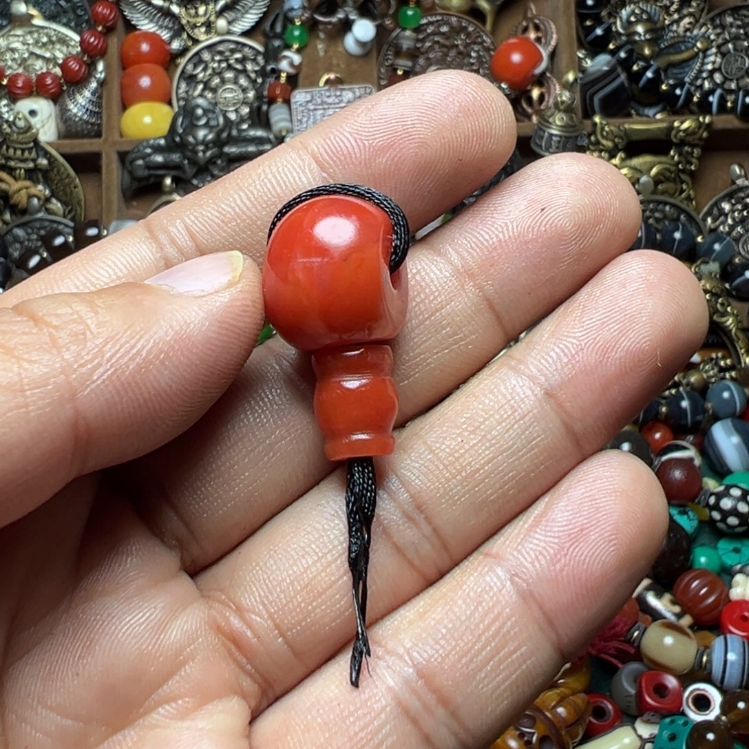 常***威红色三通尺寸13配珠子