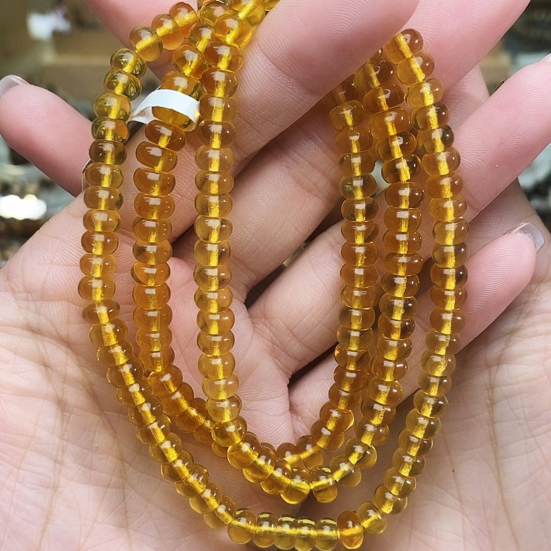 琥珀未镶嵌手链6➕