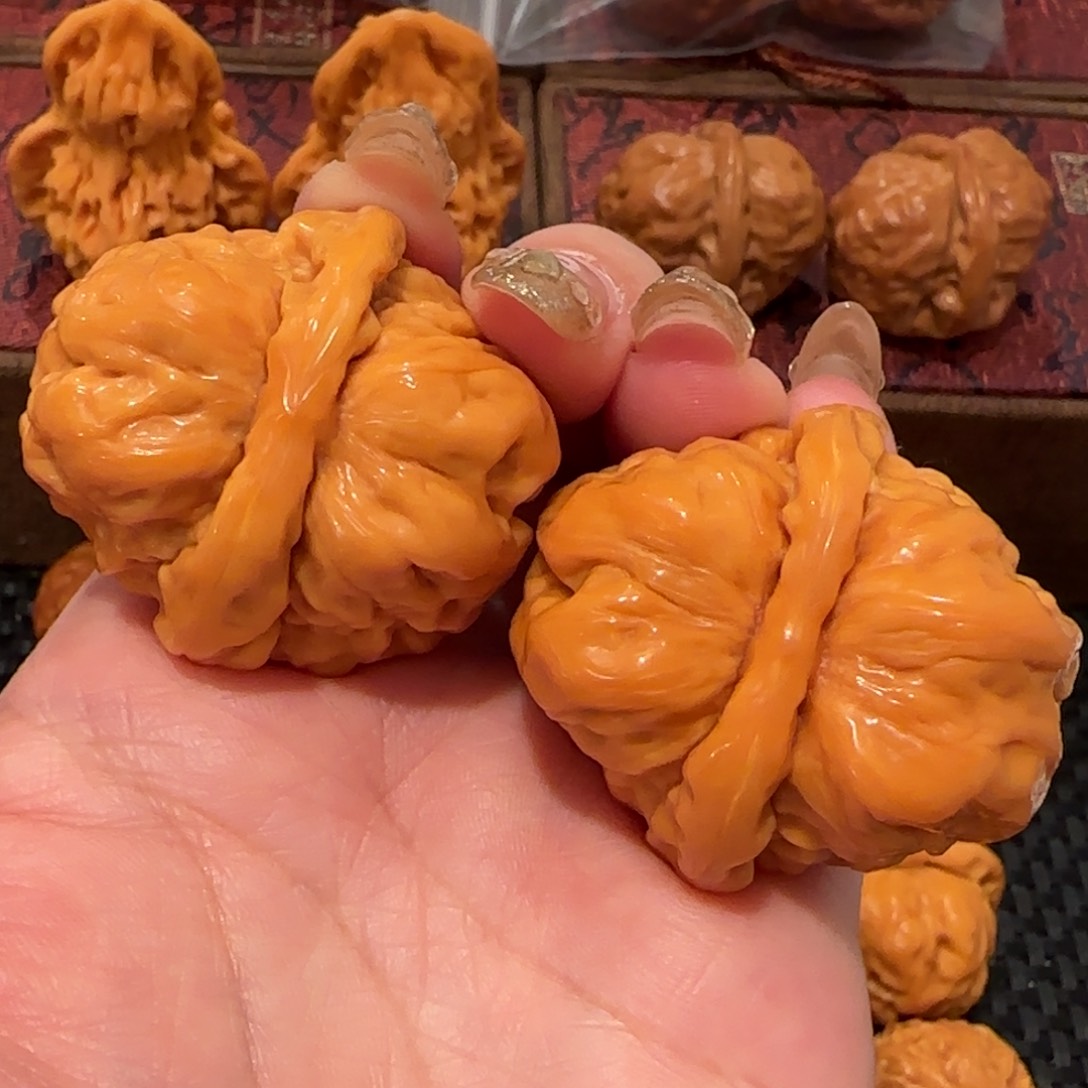 桃核吊坠蛤蟆头37精品