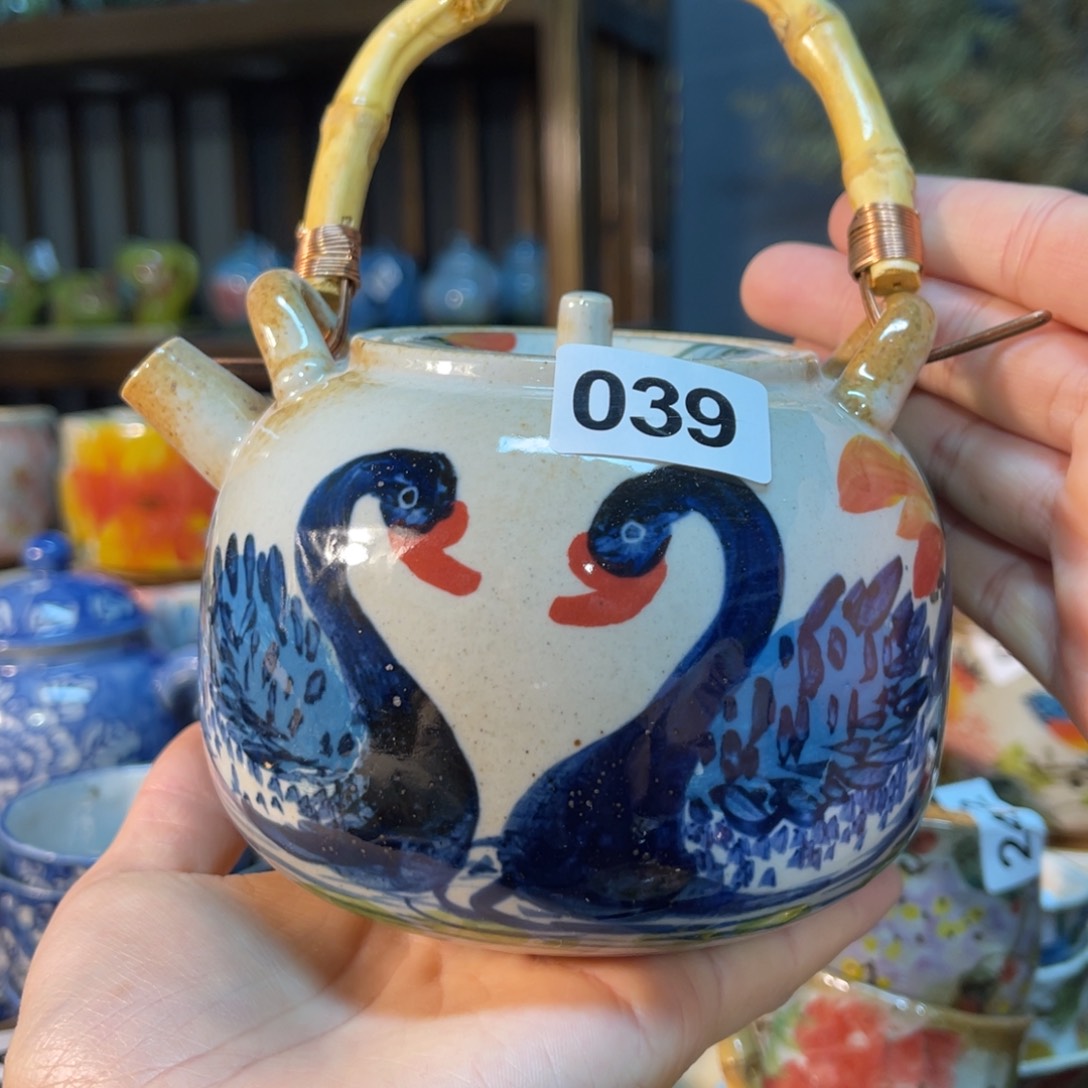 杯素浅陶瓷手工手绘