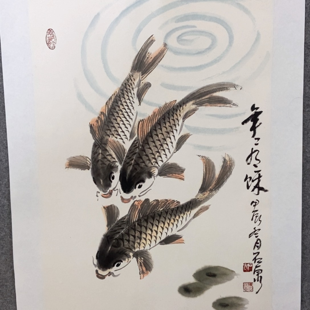 国画陈正保手绘国画
