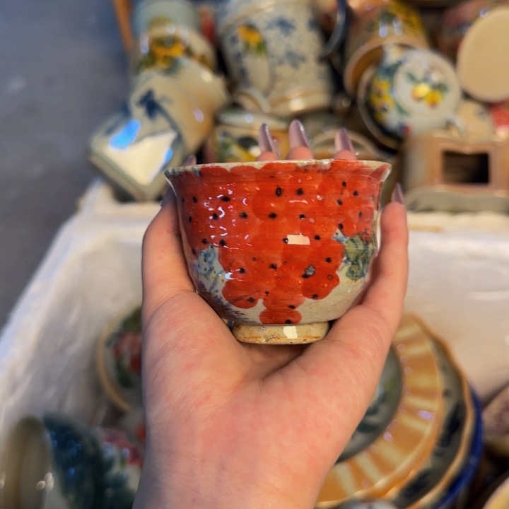 瓷片景德镇陶瓷手工手绘