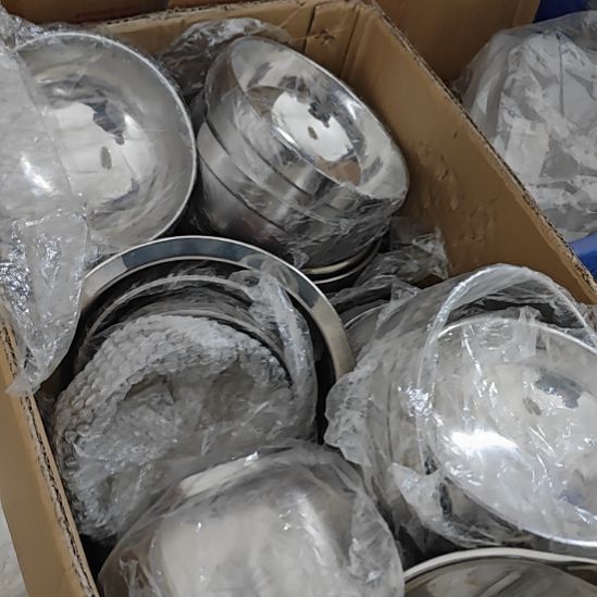 不锈钢杂款碗16*3瑕疵品