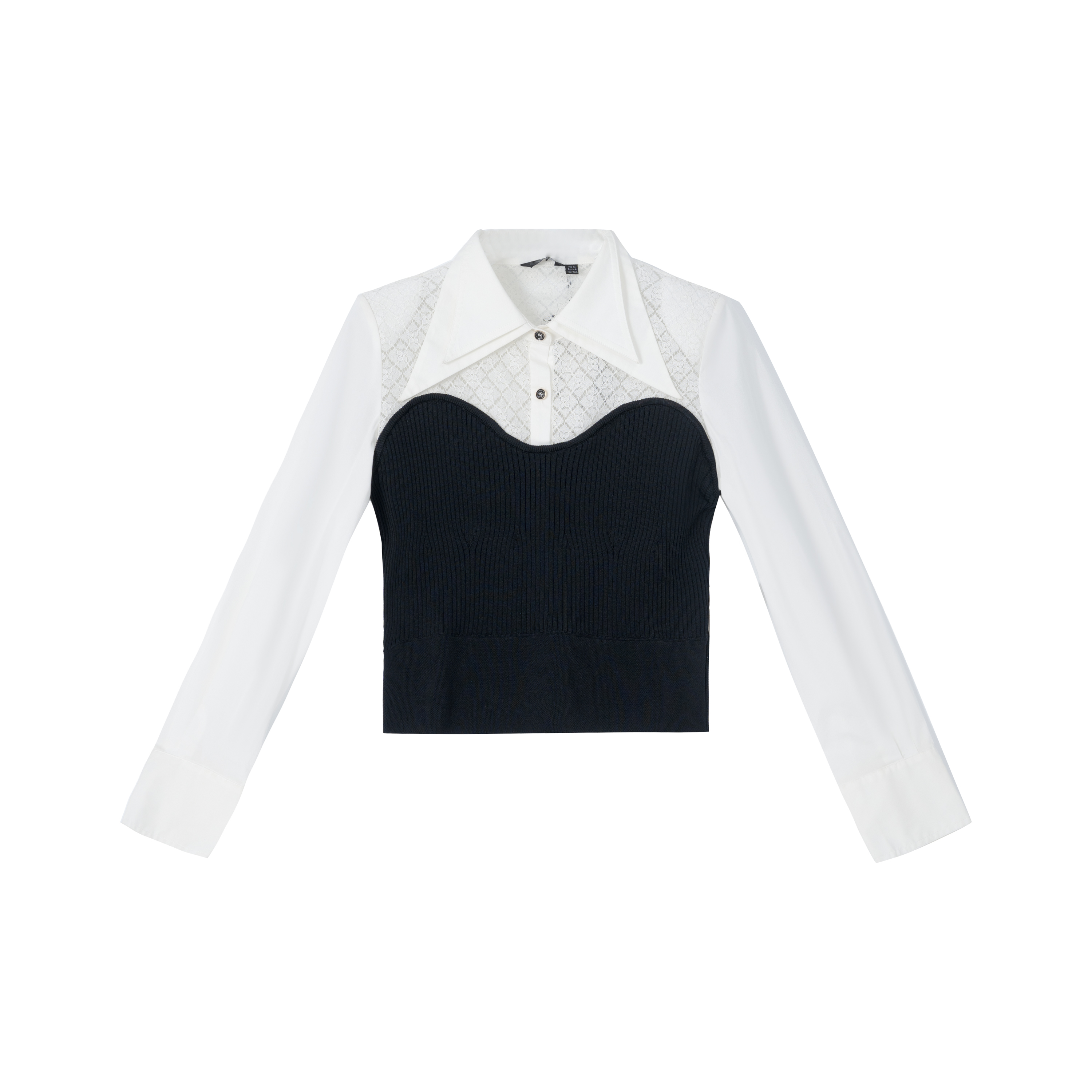 【小铃铛】她翼春季衬衫气质衬衣长袖针织打底CF1241353367W