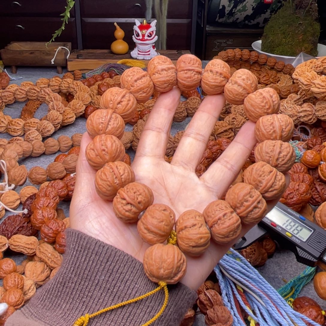 刺***青吊坠文玩核桃磨盘