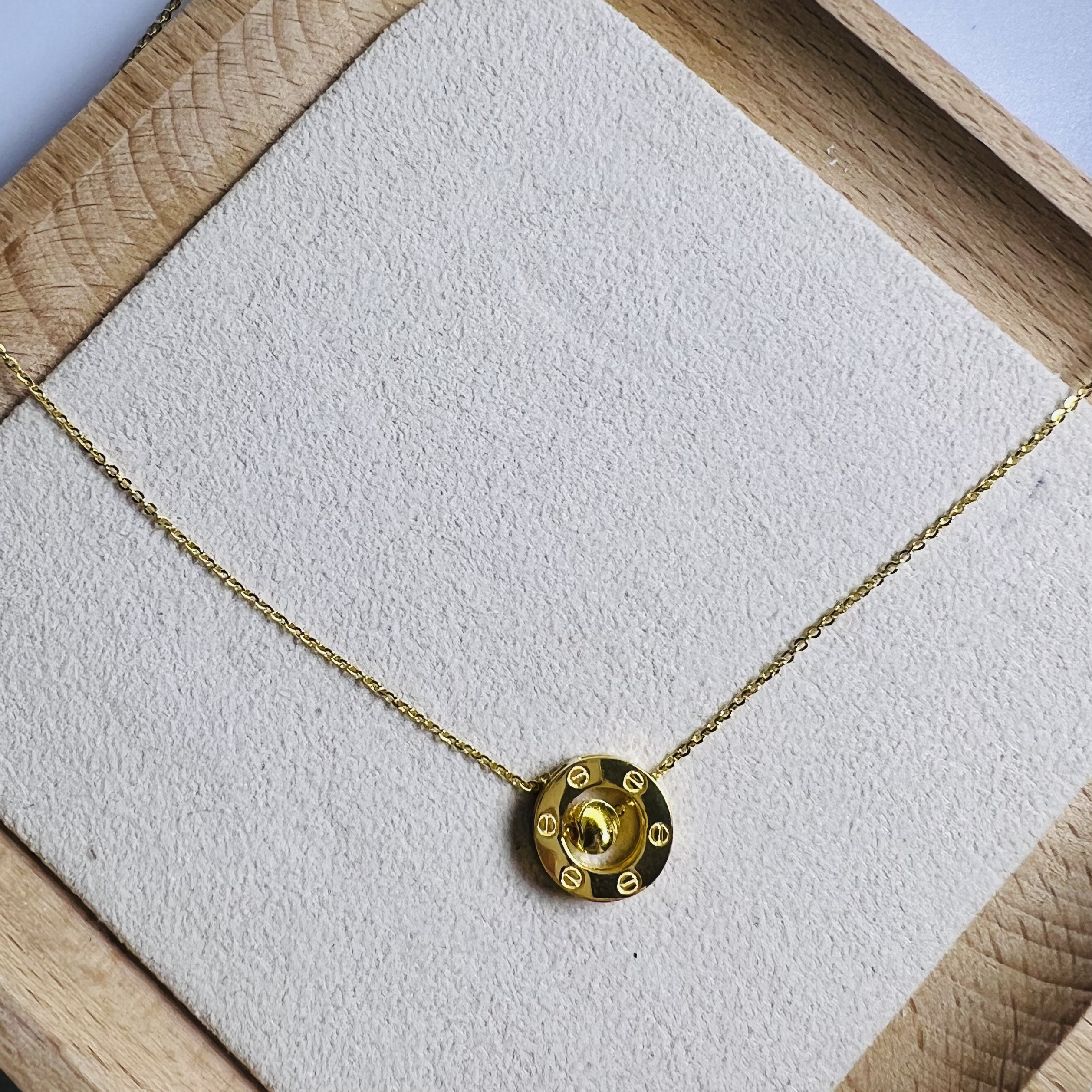 足金999 黄金项链时来运转圆环