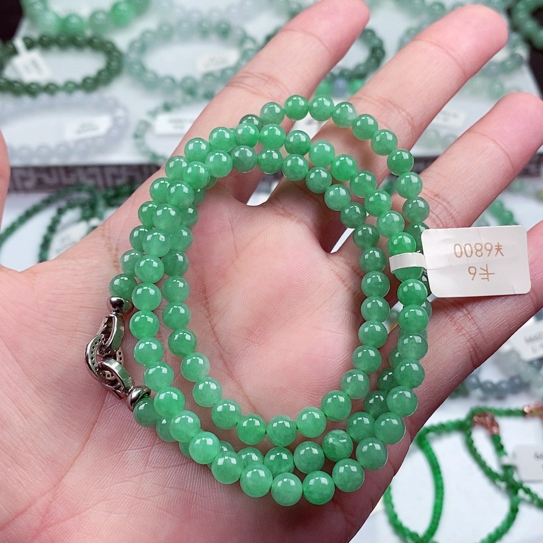 未镶嵌手链翡翠卡6