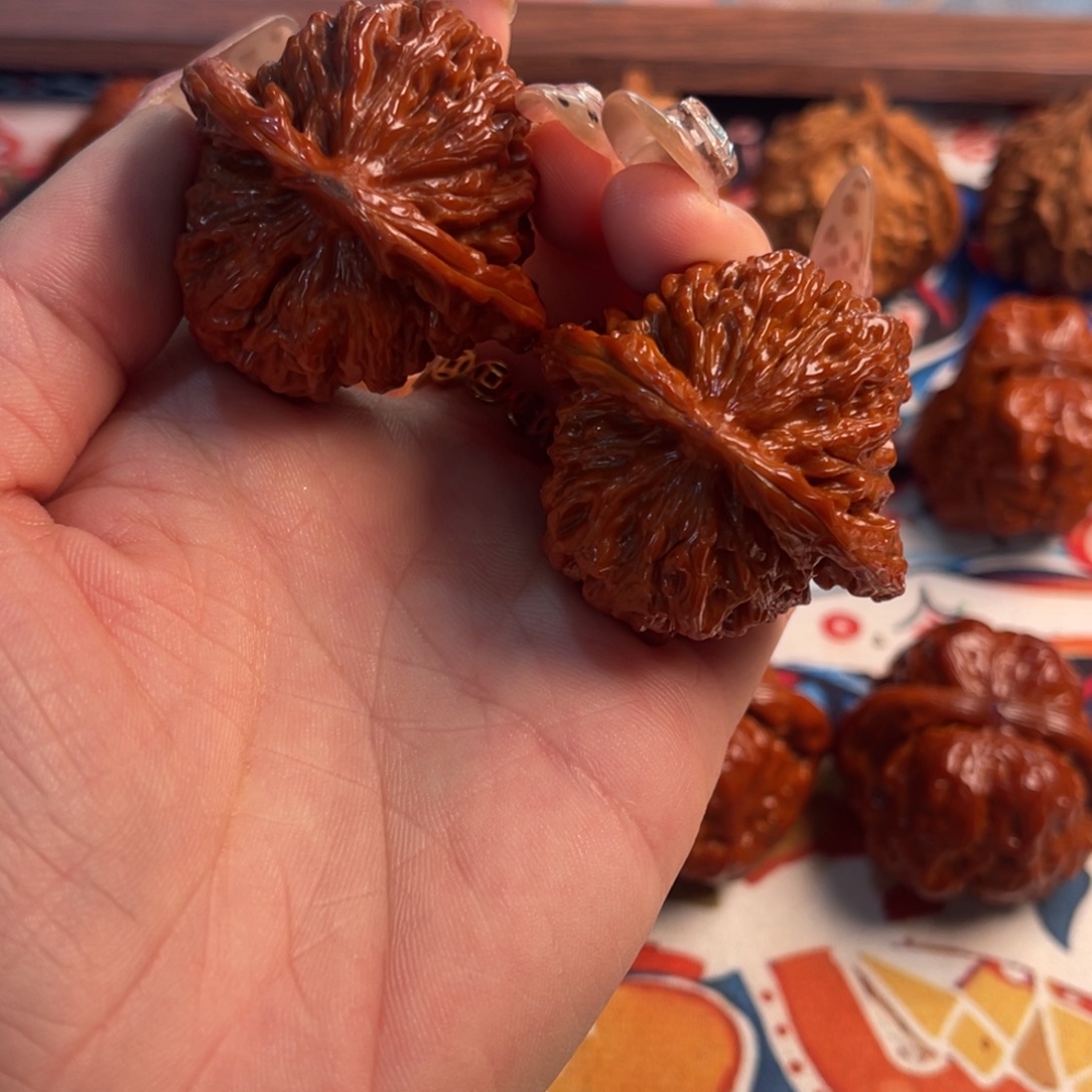 文玩核桃吊坠四座楼42