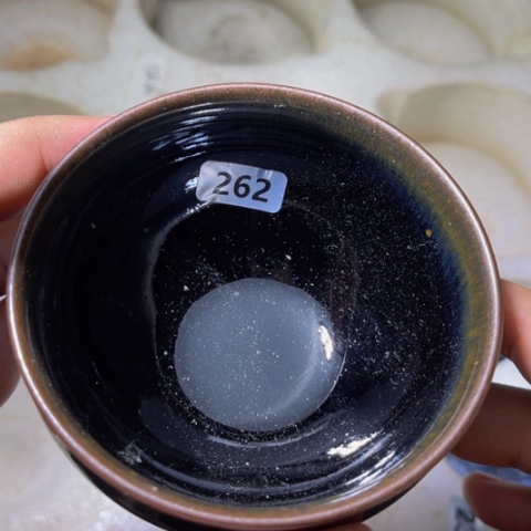 茶盏原矿原釉柴烧建盏