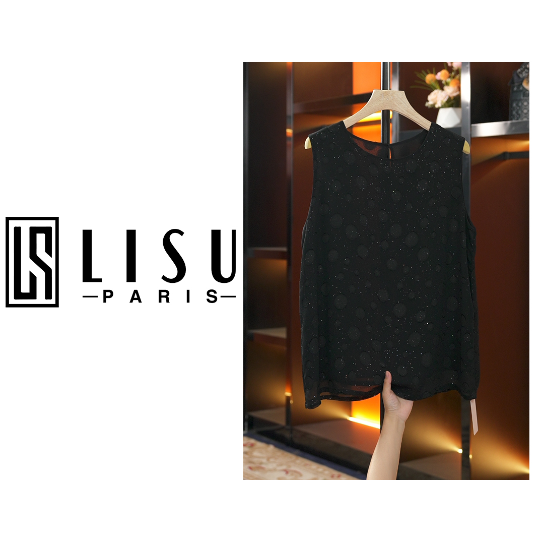 臻品清货！巨好看～轻奢气质减龄显瘦洋气背心50309