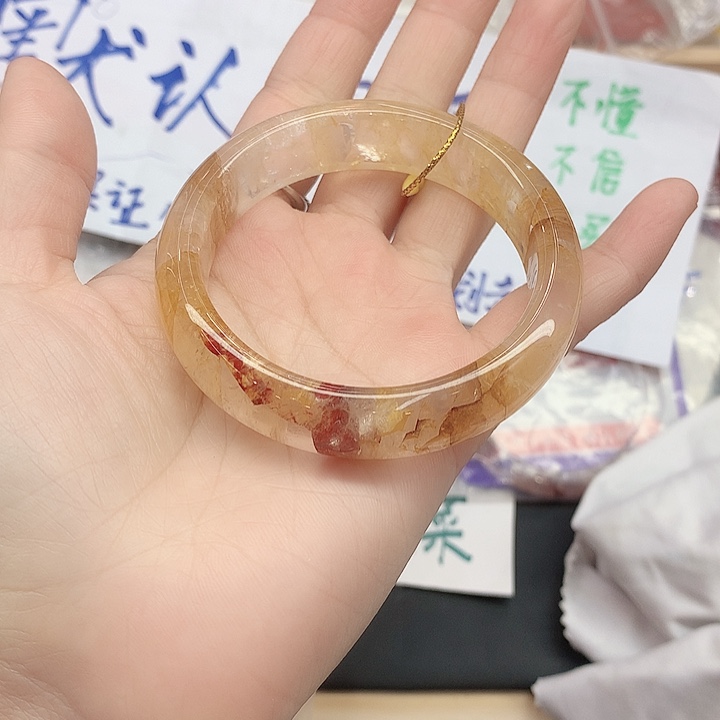 水晶手镯未镶嵌396（55）：：：：