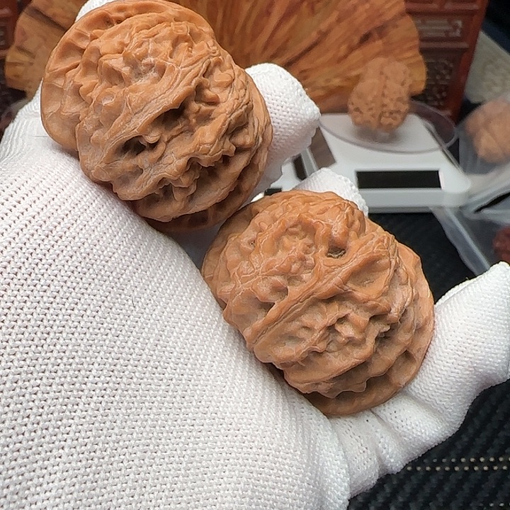 吊坠文玩核桃全品苹果园45尺