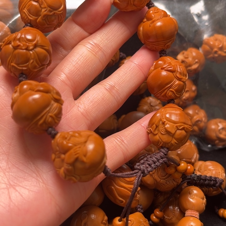 手串橄榄核财神21