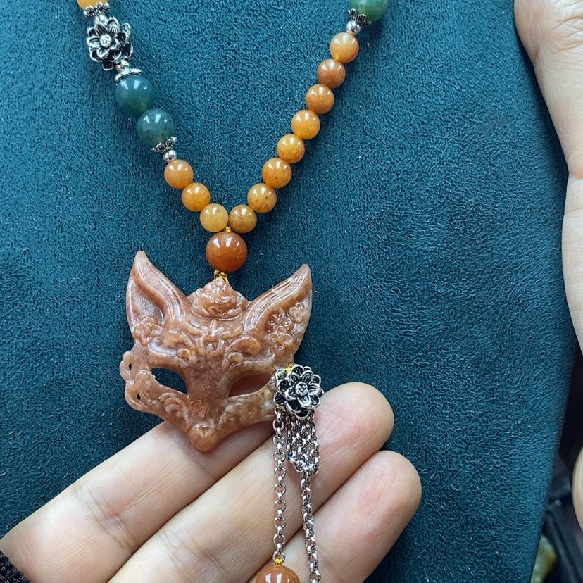 【闪购商品】蛇纹石玉未镶嵌吊坠