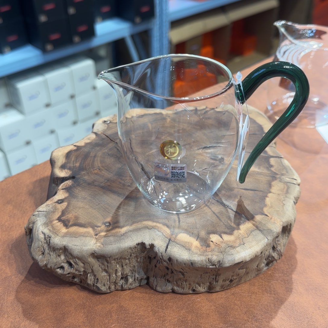 禾器怡然公道杯墨绿色