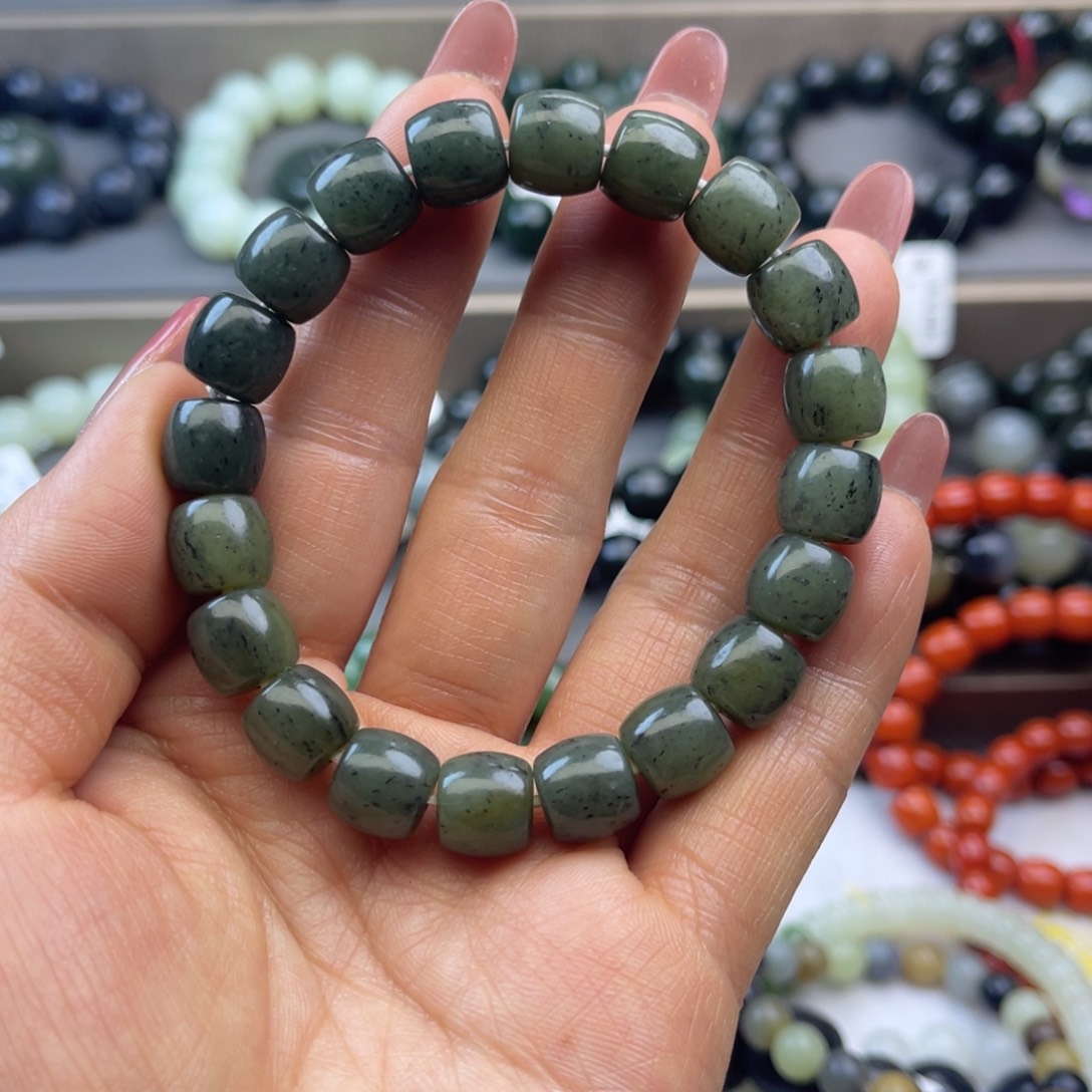 和田玉手链未镶嵌