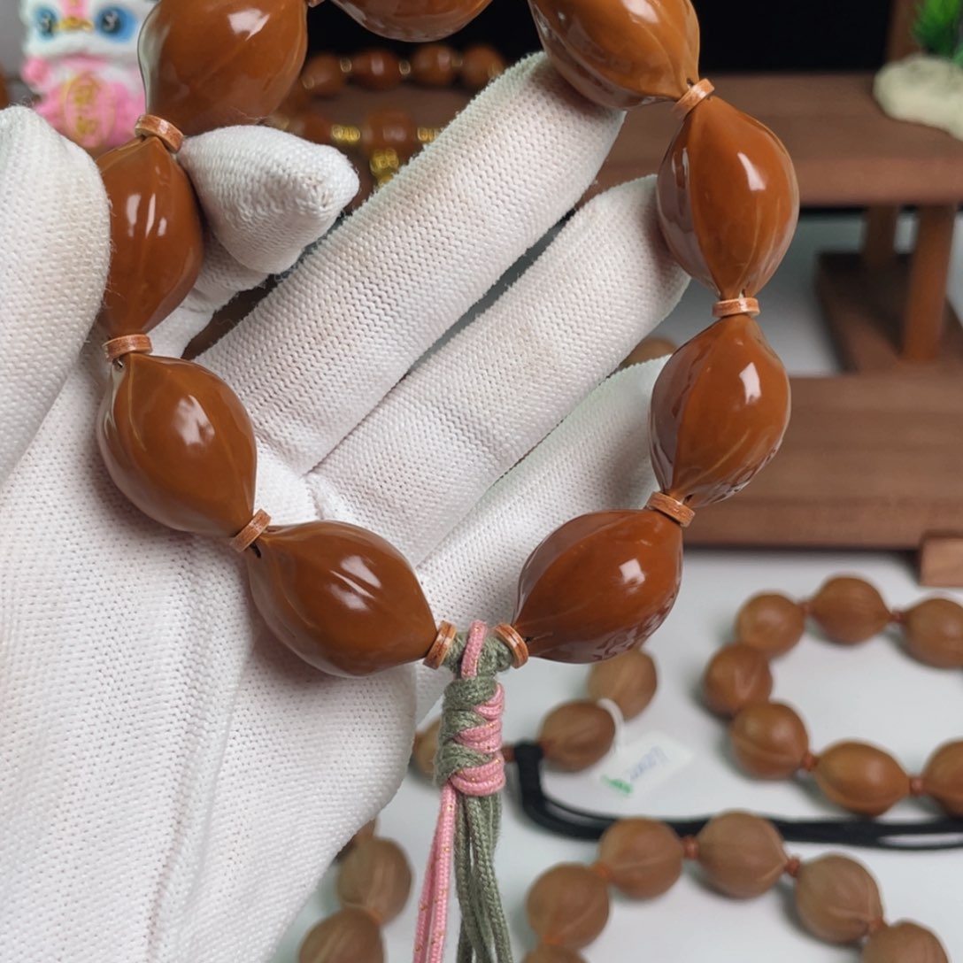 手串橄榄核都***姐原生态19/27+19/27的三通