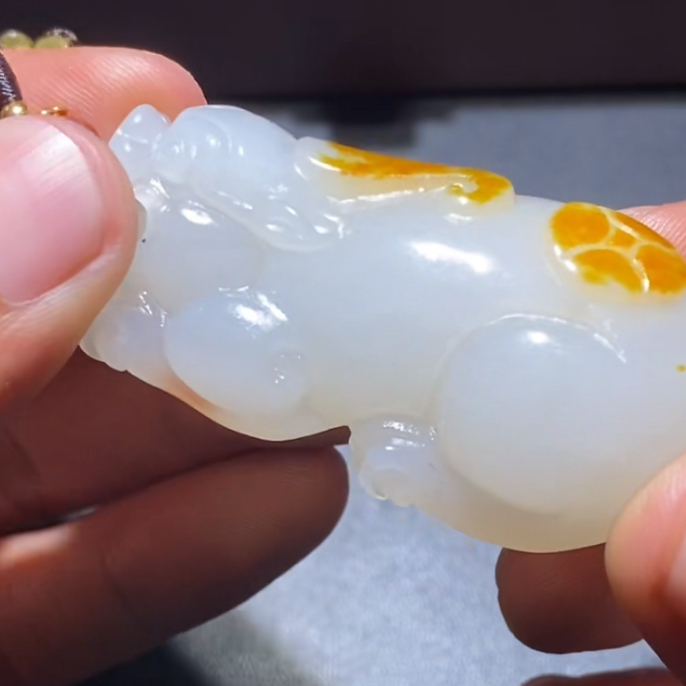 和田玉玉石挂件 d0104拍一发一