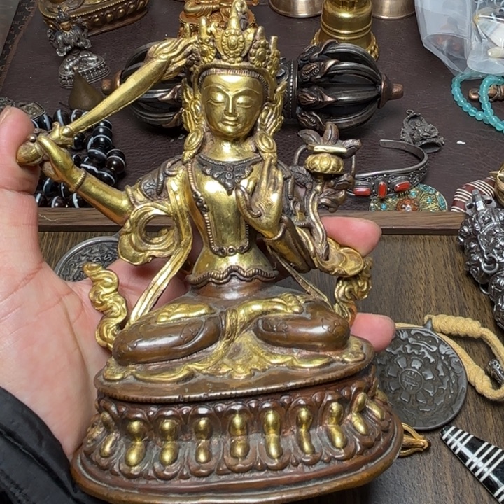 玻璃颈饰藏传喜马拉雅