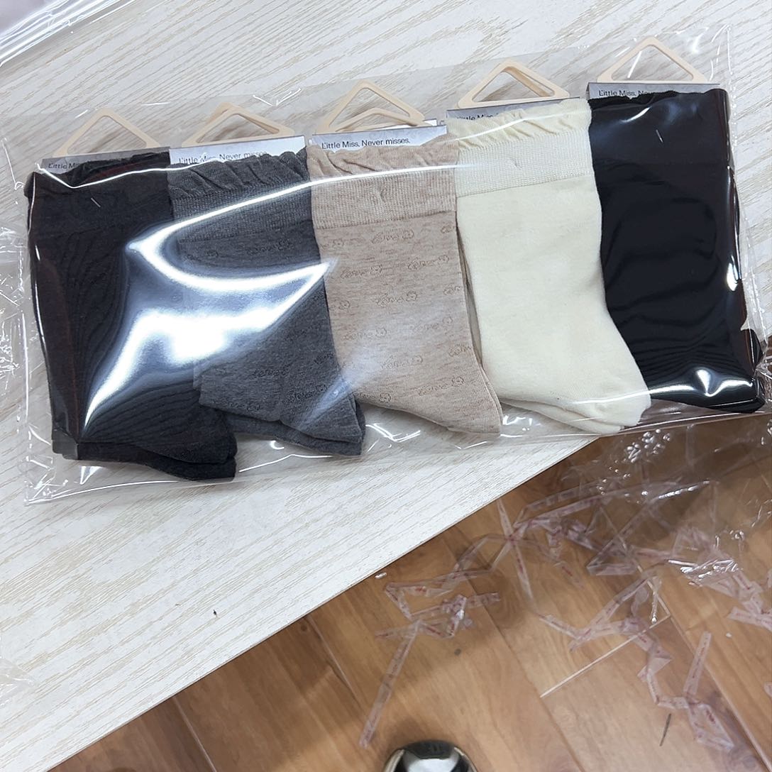 棉女士超细羊绒袜一包10双