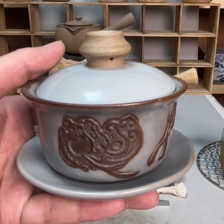 壶老段烧陶瓷茶器