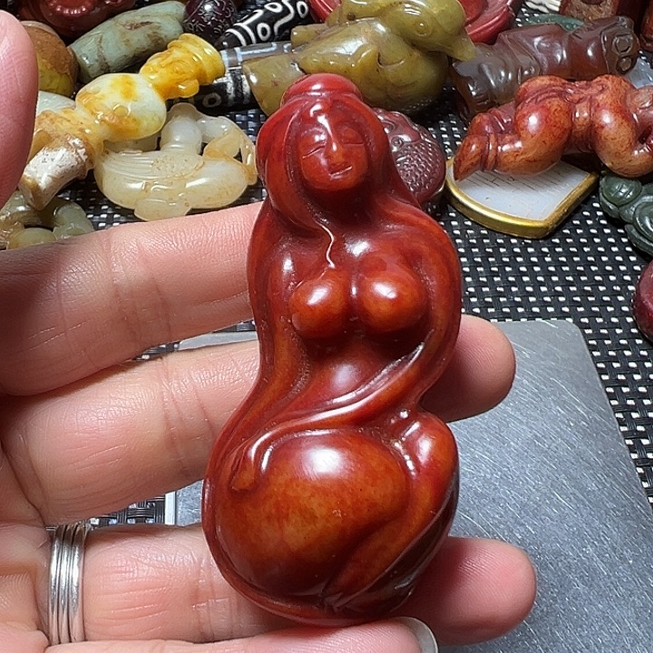 蛇纹石玉合金珠宝奇石