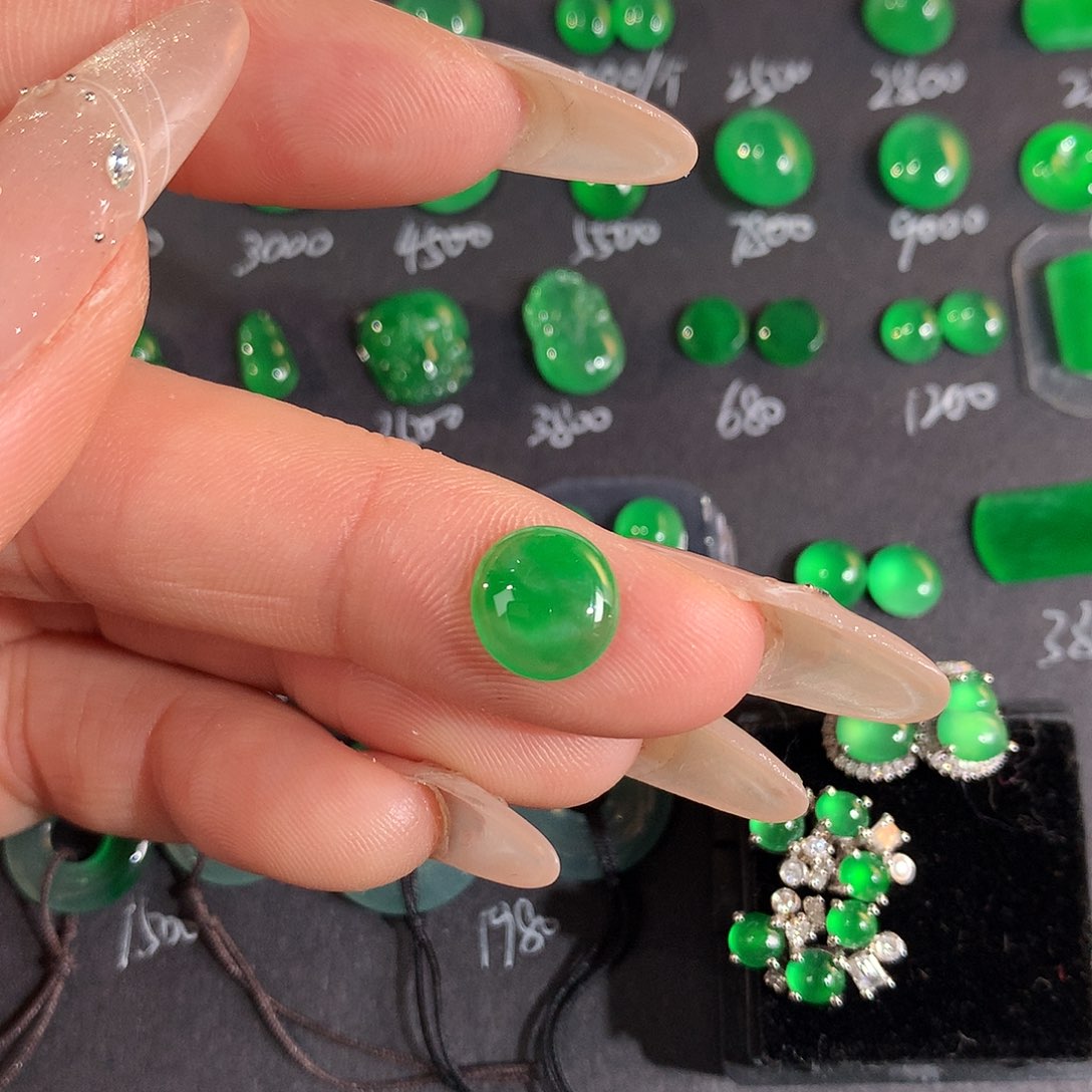 翡翠散珠8.64/7.97/2.53翡翠翡翠