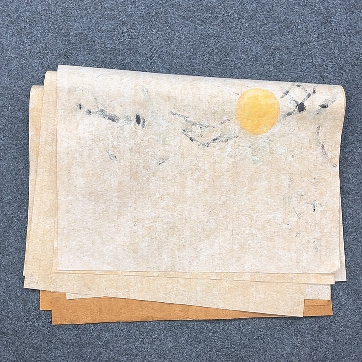 国画宣纸纯手绘字画