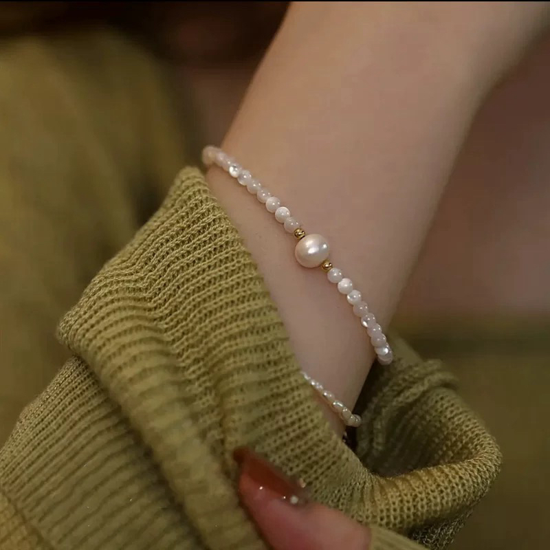 6004简约个性单珠手链