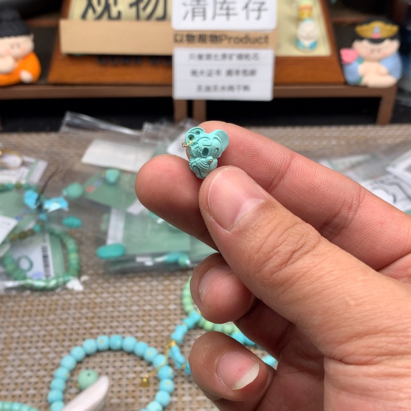 【闪购商品】绿松石颈饰未镶嵌96