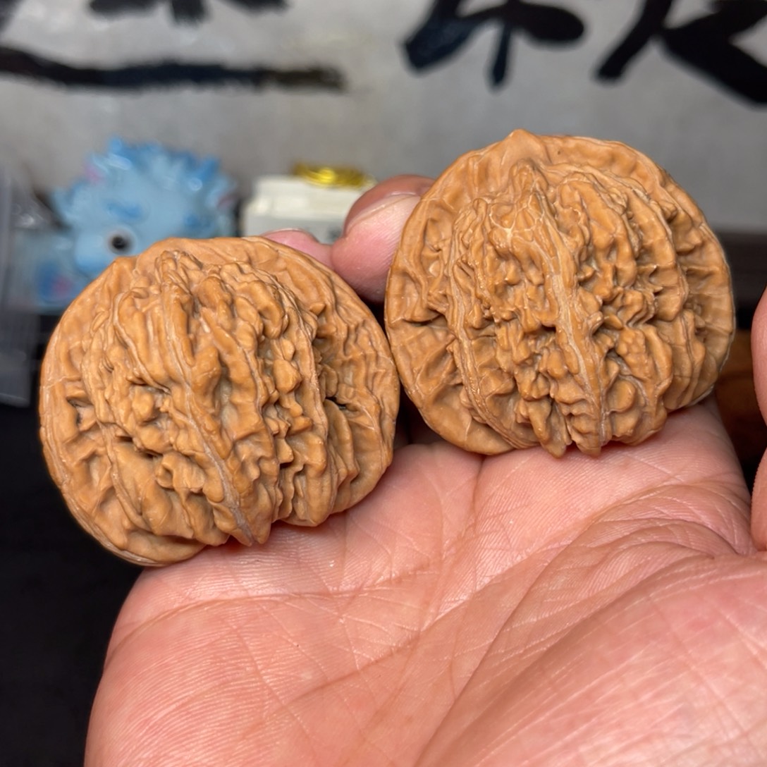 吊坠文玩核桃47全品无修楼子