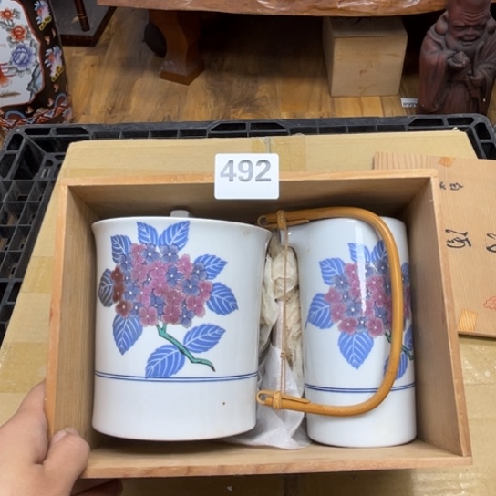 瓷片摆件工艺品瓷器摆件777 