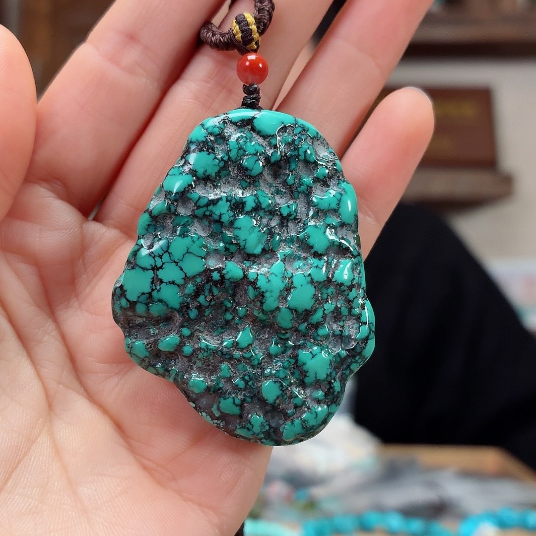 未镶嵌绿松石珠宝奇石