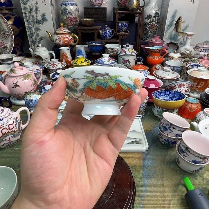 摆件景德镇陶瓷老厂瓷1