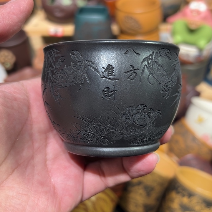 茶杯紫砂宜兴紫砂主人杯