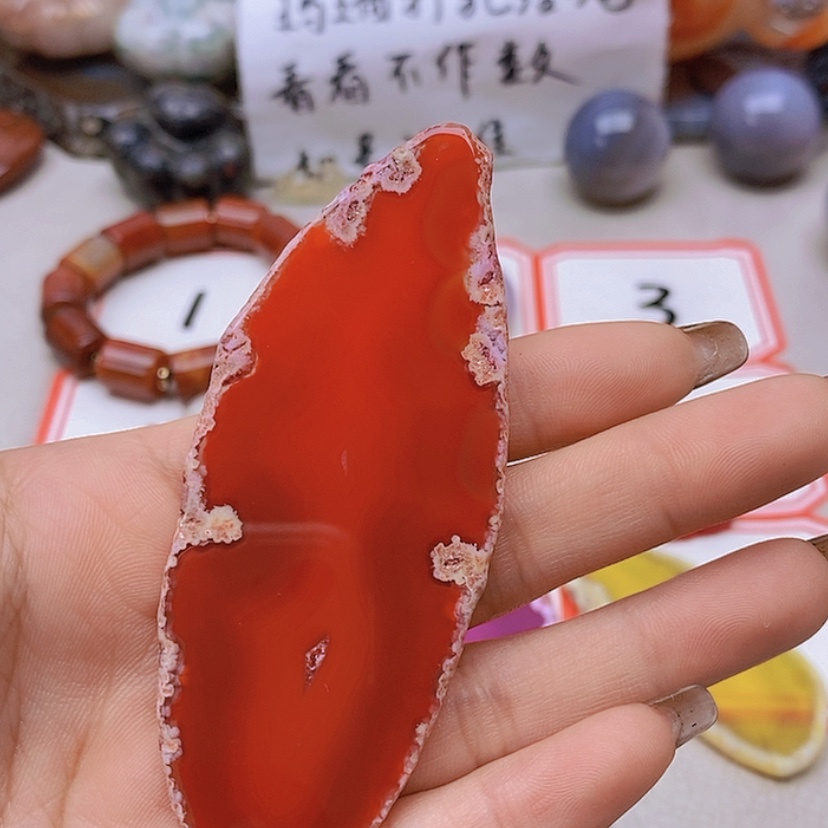 【闪购商品】未镶嵌玛瑙/玉髓珠宝半成品旅*