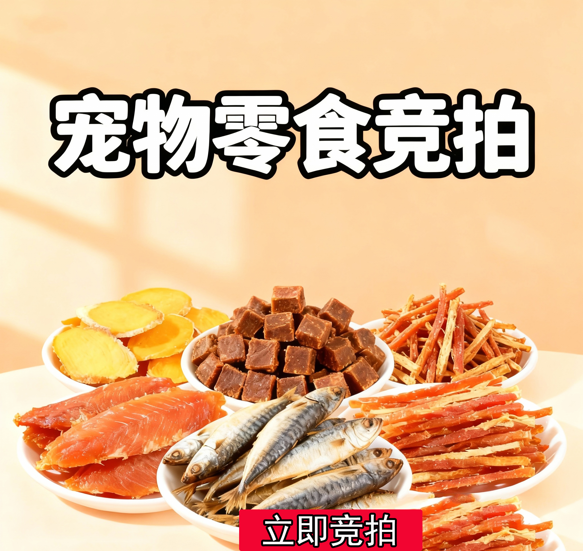 宠物零食零食竞拍